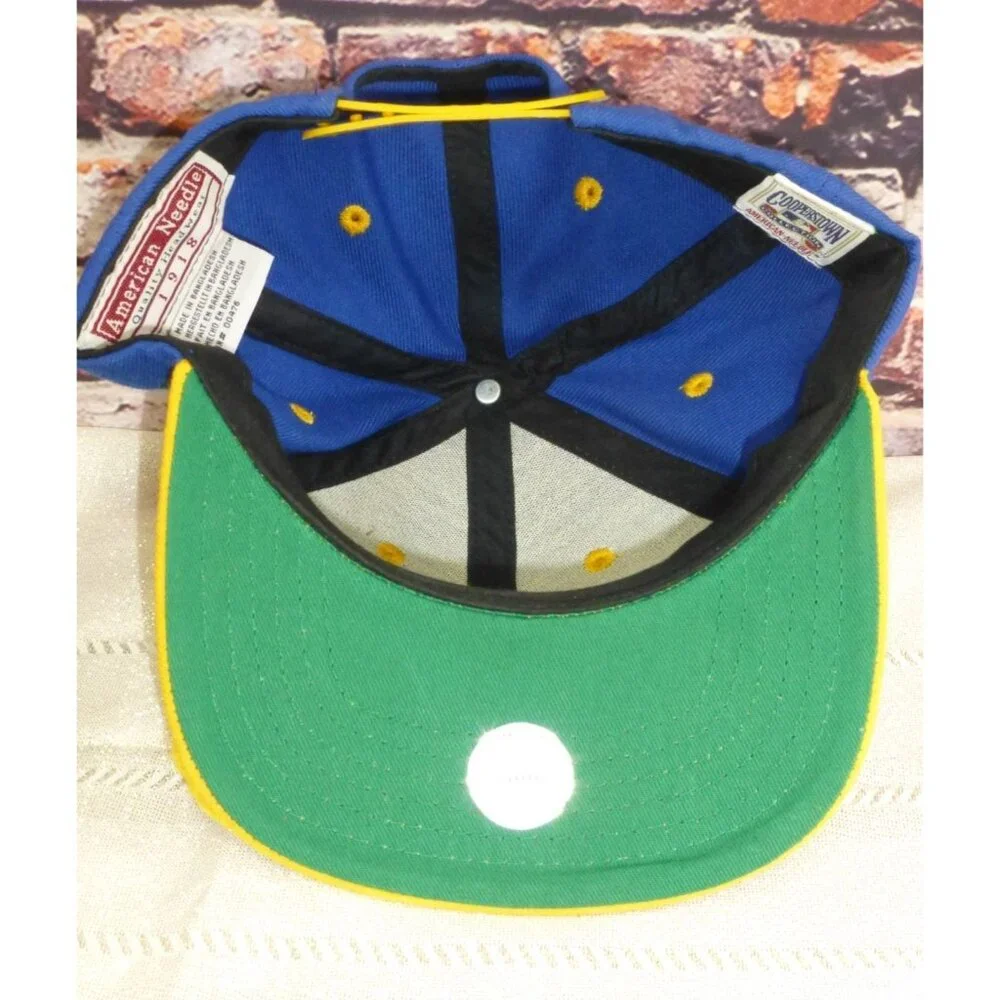 Vintage Seattle‎ Mariners Snapback Hat Cooperstown Collection Authentic MLB Cap